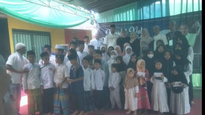 Long Mie Waroeng Aceh Gelar Peringatan Maulid dan Santunan Anak Yatim