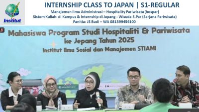 INTERNATIONAL  PROGRAM BATCH#3  INSTITUTE STIAMI – 2026